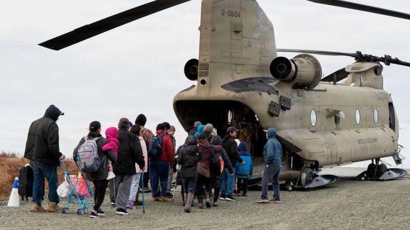 image for Alaska storm damage so bad many evacuees won’t go home for at least 18 months, governor says