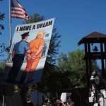 image for No Kings Rally in Sierra Madre, California [oc]
