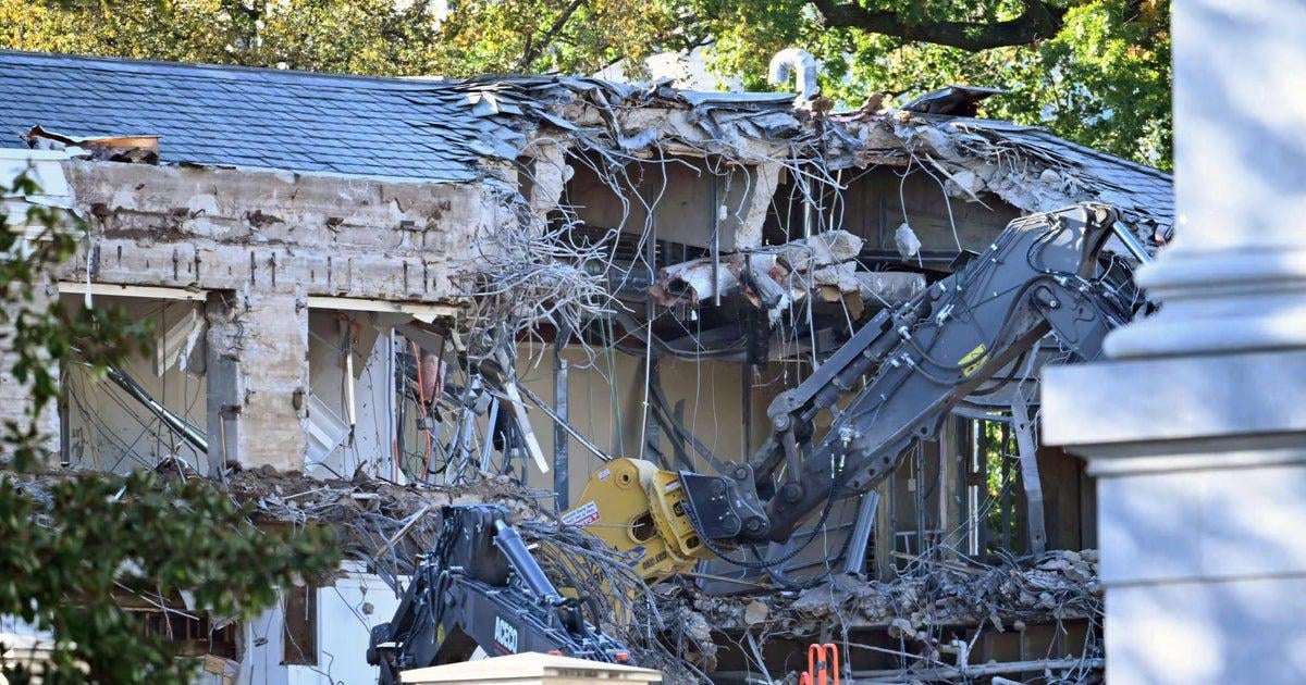 image for Trump administration plans to demolish White House's entire East Wing as ballroom cost grows to $300 million