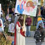 image for At the rally in Anchorage, Alaska.