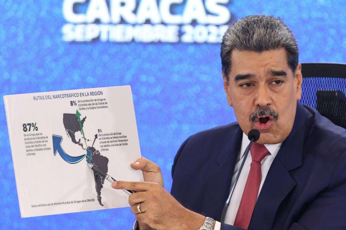 image for Trump denies sending supersonic bombers up Venezuela coast despite flight tracking data