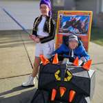 image for My kids costumes this year