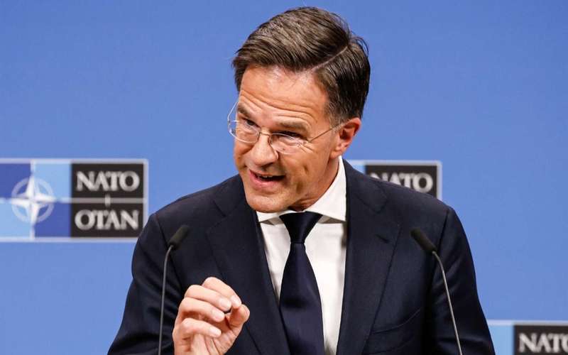 image for NATO secretary general says Putin is "running out of money, troops and ideas"