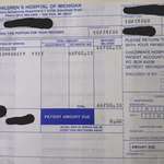 image for My parent's bill from 1988 for my open heart surgery (USA)