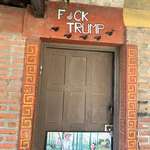 image for A message from Sayulita Mexico. Didn’t realized they followed US politics.