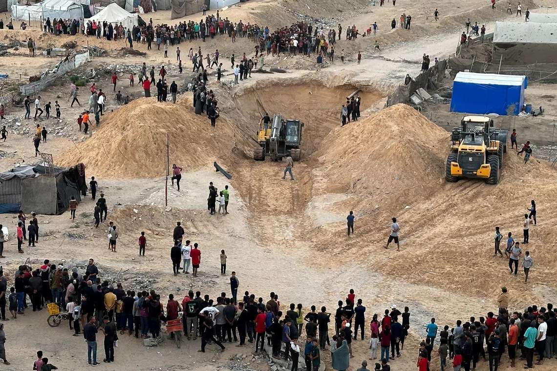 image for Israel army says Gaza bodies received on Oct 31 not of hostages