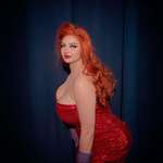 image for [OC] My Jessica Rabbit Halloween costume from last night