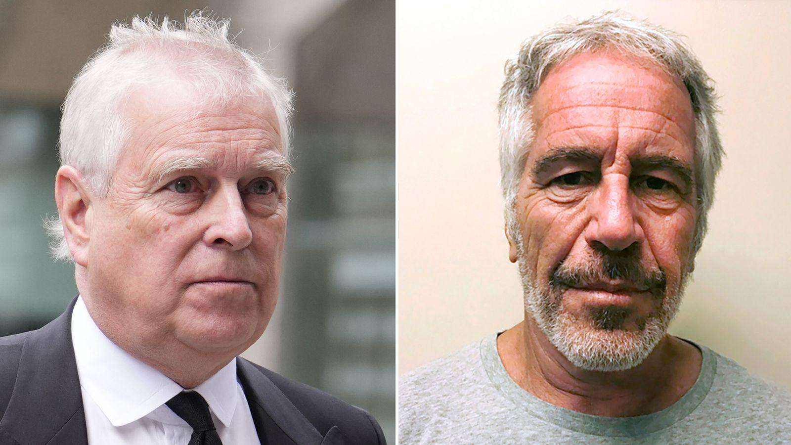 image for Newly released emails show Andrew suggested 'catch-up' with Jeffrey Epstein after his prison release