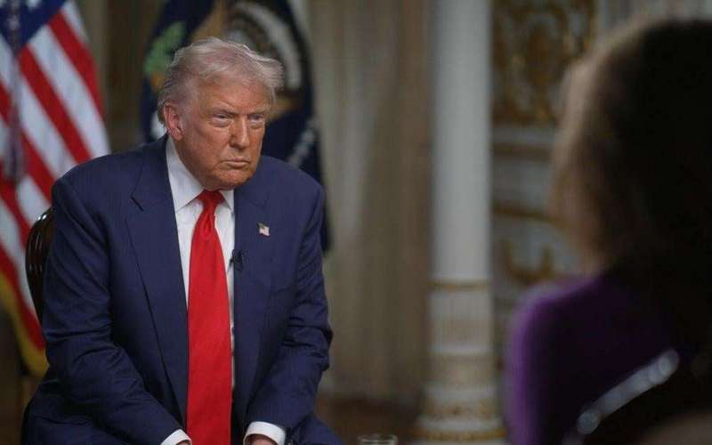 image for Trump says government shutdown ends when Democrats give in: "If they don't vote, that's their problem"