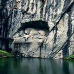 image for Lion Monument in Lucerne, Switzerland.