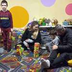 image for American actress & UNICEF Goodwill Ambassador Angelina Jolie visited the city of Kherson, Ukraine