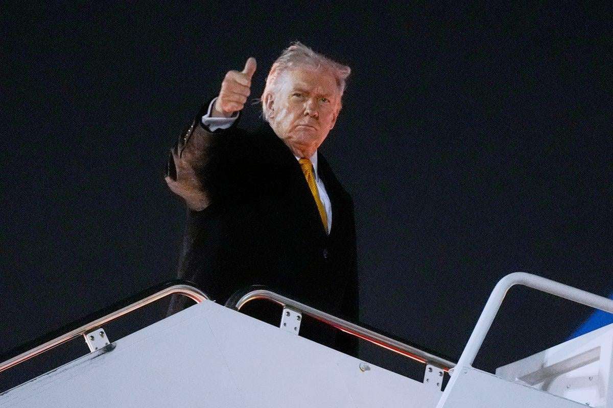 image for Trump attends another extravagant party at Mar-a-Lago as thousands hit food banks amid shutdown
