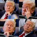 image for Donald ‘Dozy Don’ Trump falling asleep during an Oval Office meeting this week