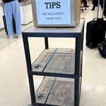 image for [OC] TSA now accepting tips. LaGuardia today