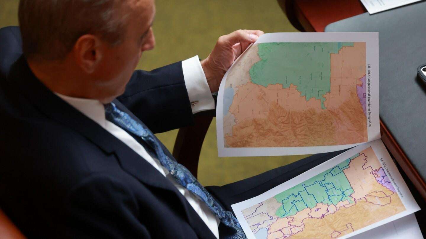 image for Judge adopts Utah congressional map creating a Democratic-leaning district for 2026