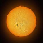image for [OC] I captured a photo of my friend in freefall in front of the sun. More details in the comments.