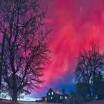 image for Northern lights by the homestead