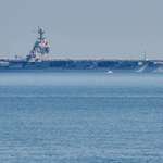 image for I've never seen a pic of an aircraft carrier from this angle. That's terrifyingly intimidating.