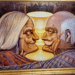image for [OC] The painter king of illusion. Photo taken in his museum in Celaya Mexico. My favorite painting.