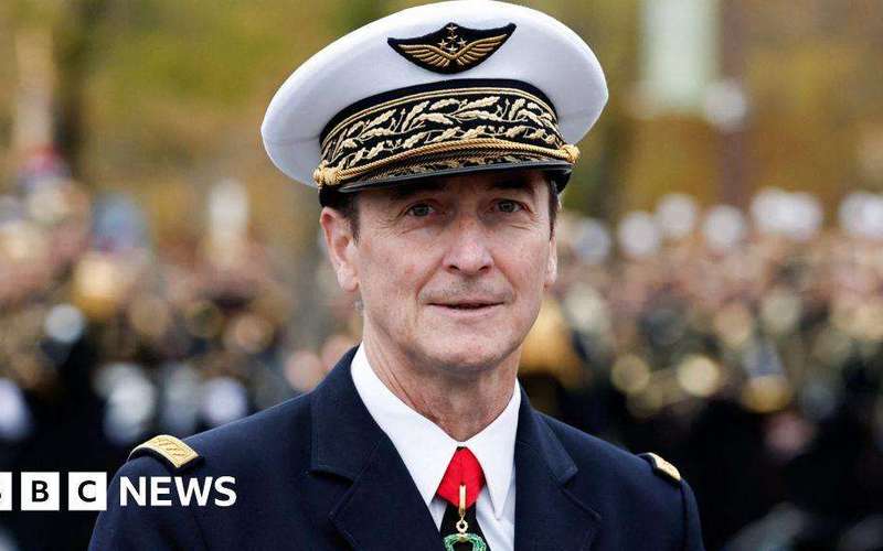 image for Outcry at France army chief's warning that country must prepare to 'lose children' in war