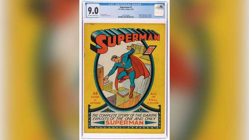image for ‘Superman #1’ copy found in attic becomes most expensive comic ever sold