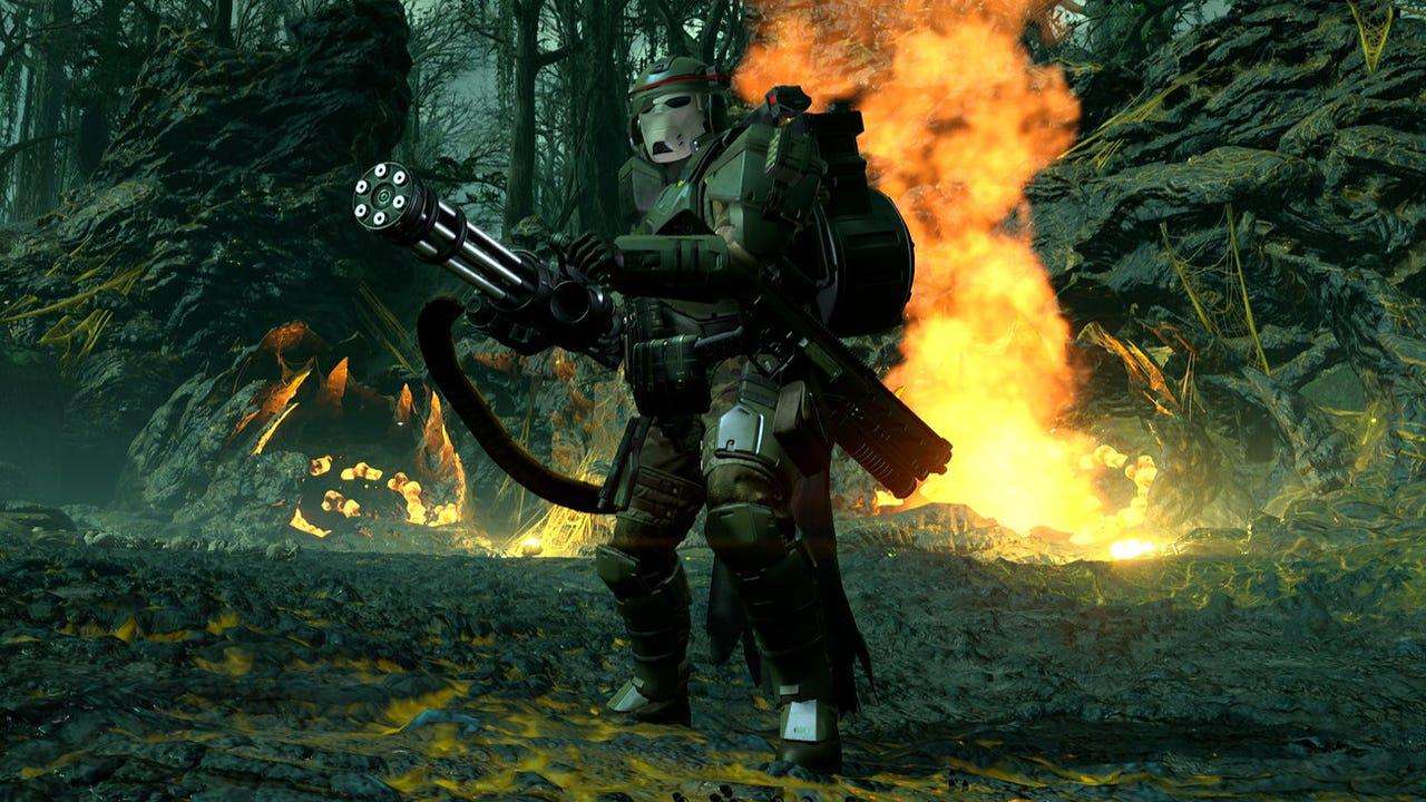 image for Helldivers 2 Is Finally Getting a Minigun and Other Fan-Requested Weapons as Part of the Jungle-Themed Python Commandos Warbond