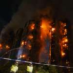 image for OC: Fire engulfs high-rise housing estate in Hong Kong, killing at least 36