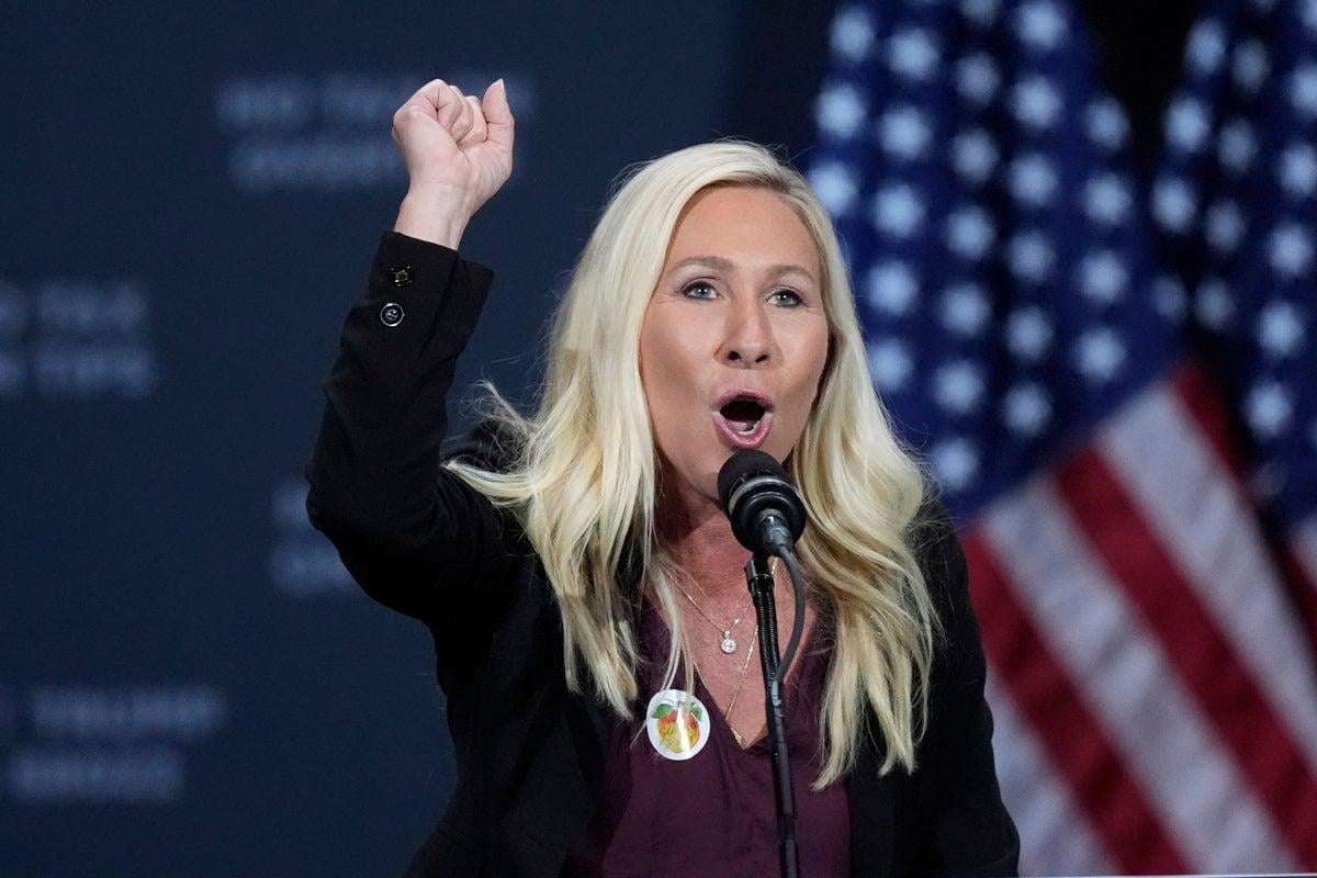 image for MTG goes on extraordinary rant about Charlie Kirk, Republican men and her resignation: ‘F*** you’