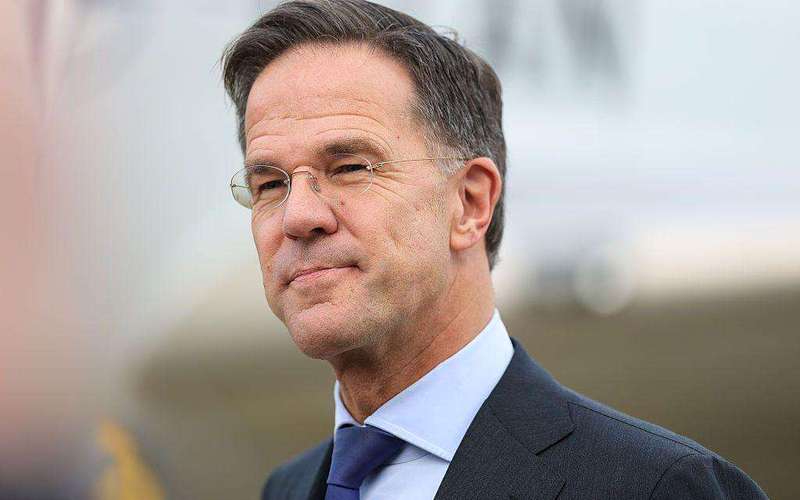 image for Russia has 'no say' over whether Ukraine can join NATO, Rutte says