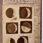 image for Drawings of the Moon in November 30, 1609, by Galileo Galilei