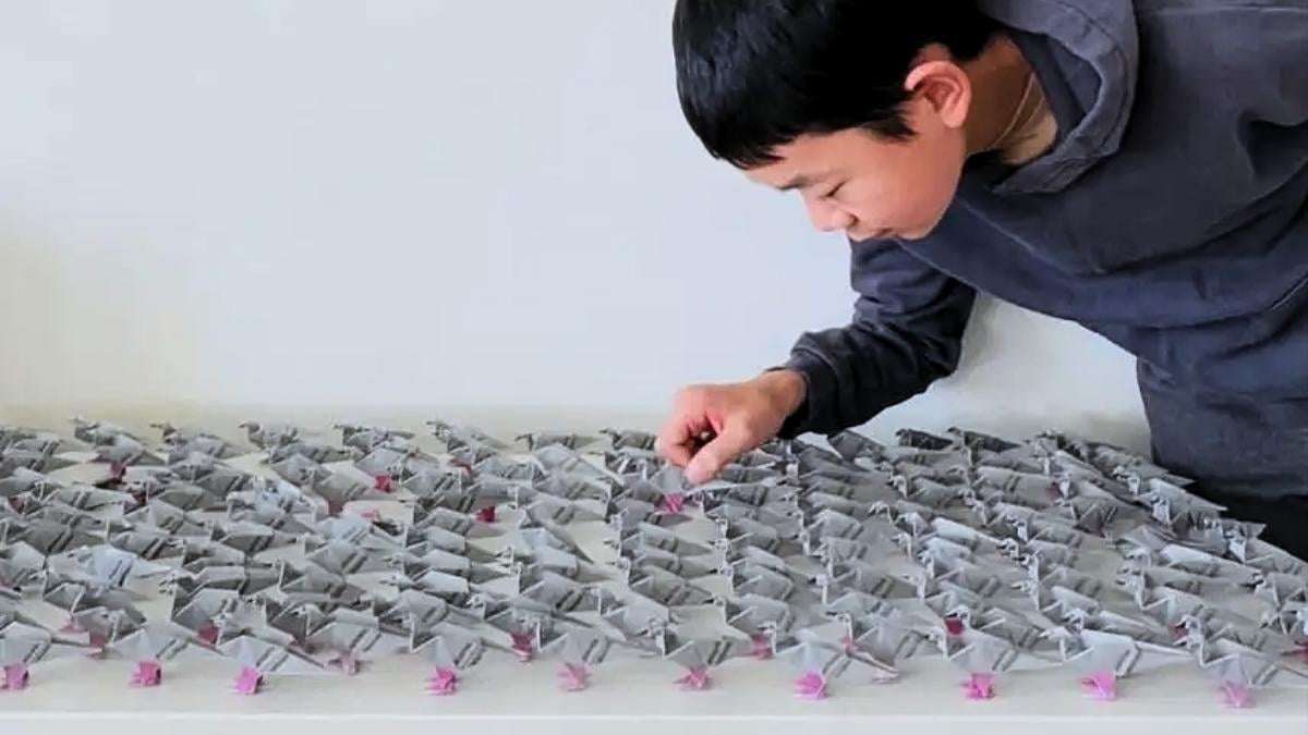 image for 14-Year-Old Wins Prize For Origami That Can Hold 10,000 Times Its Own Weight