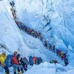 image for The wait line to get to the top of Mt. Everest