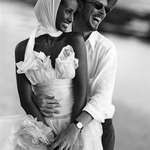 image for [OC] Somali-American model and actress Iman and her late husband David Bowie