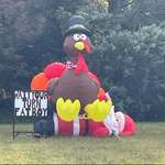 image for (OC) Neighbor’s awesome thanksgiving decor