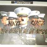 image for Billboard defaced in Baltimore last night