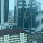 image for [OC] Ukrainian drone struck the Russian Chechen Security Council skyscraper in Grozny, Russia.