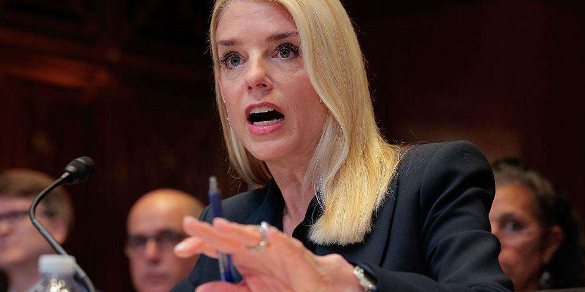 image for Leaked Memo Shows Pam Bondi Wants List of 'Domestic Terrorism' Groups Who Express 'Anti-American Sentiment'