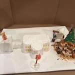 image for Fam’s Gingerbread Competition. My dad and I were on a team & called this “Diddler on the Roof” [OC]