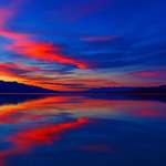 image for Beautiful sunset on a lake
