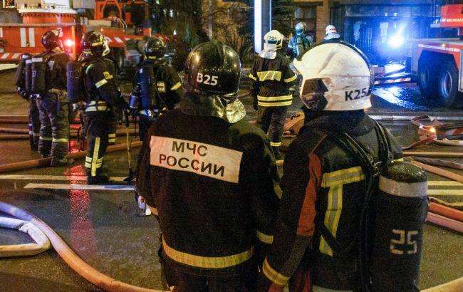 image for Explosions rock Moscow outskirts as drones reach Russia's capital region