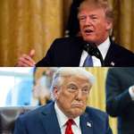 image for Donald Trump in 2019 (top) to 2025 (bottom)