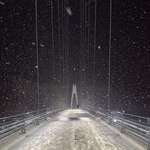 image for [OC] Snowflakes on a bridge