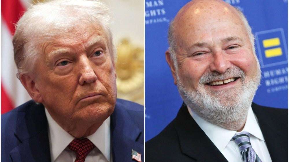 image for Donald Trump Alleges Rob Reiner Died ‘Due to the Anger He Caused Others’ From Having ‘Trump Derangement Syndrome’