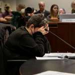 image for Luanne James during Library board meeting in Murfreesboro regarding review of 2200 books for removal
