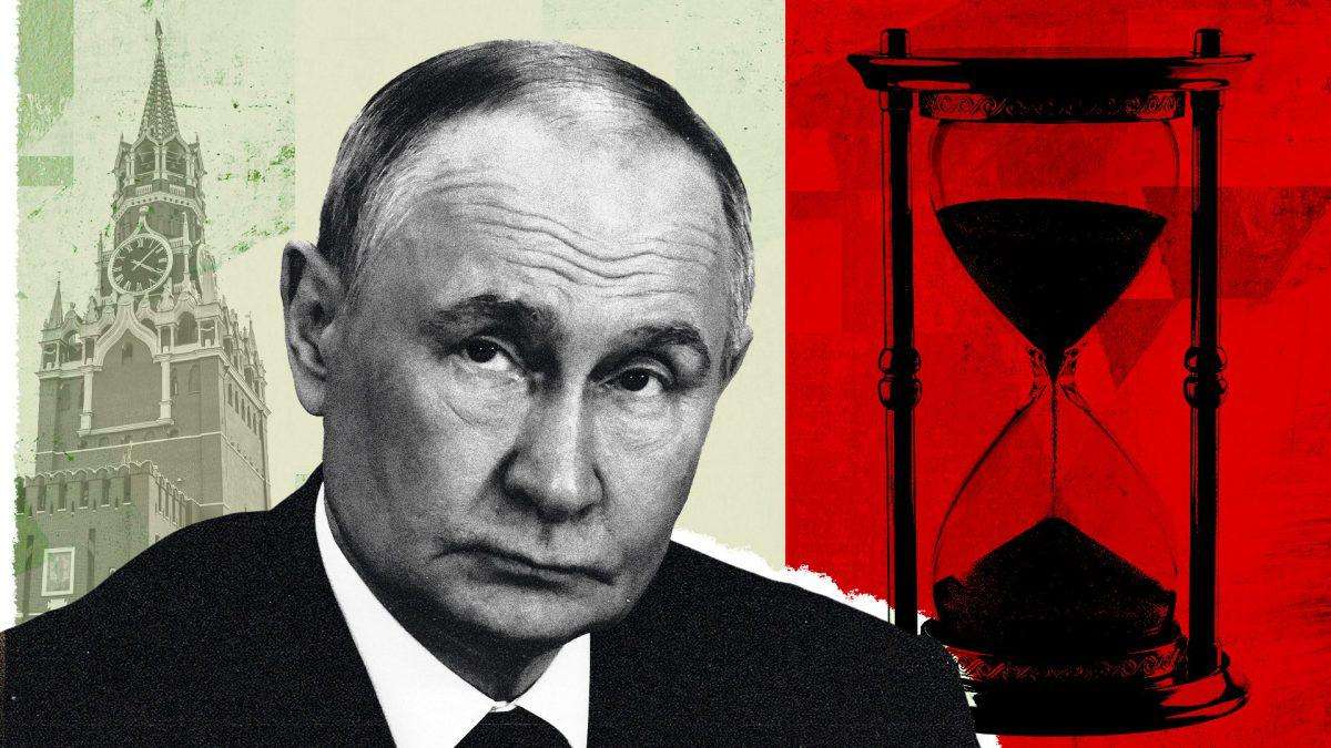 image for Furious Putin is trapped in a gilded cage. He will rule until his death