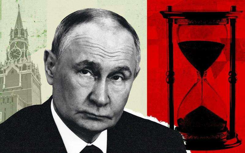 image for Furious Putin is trapped in a gilded cage. He will rule until his death