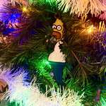 image for Not the biggest Xmas fan but this ornament represents me on the tree