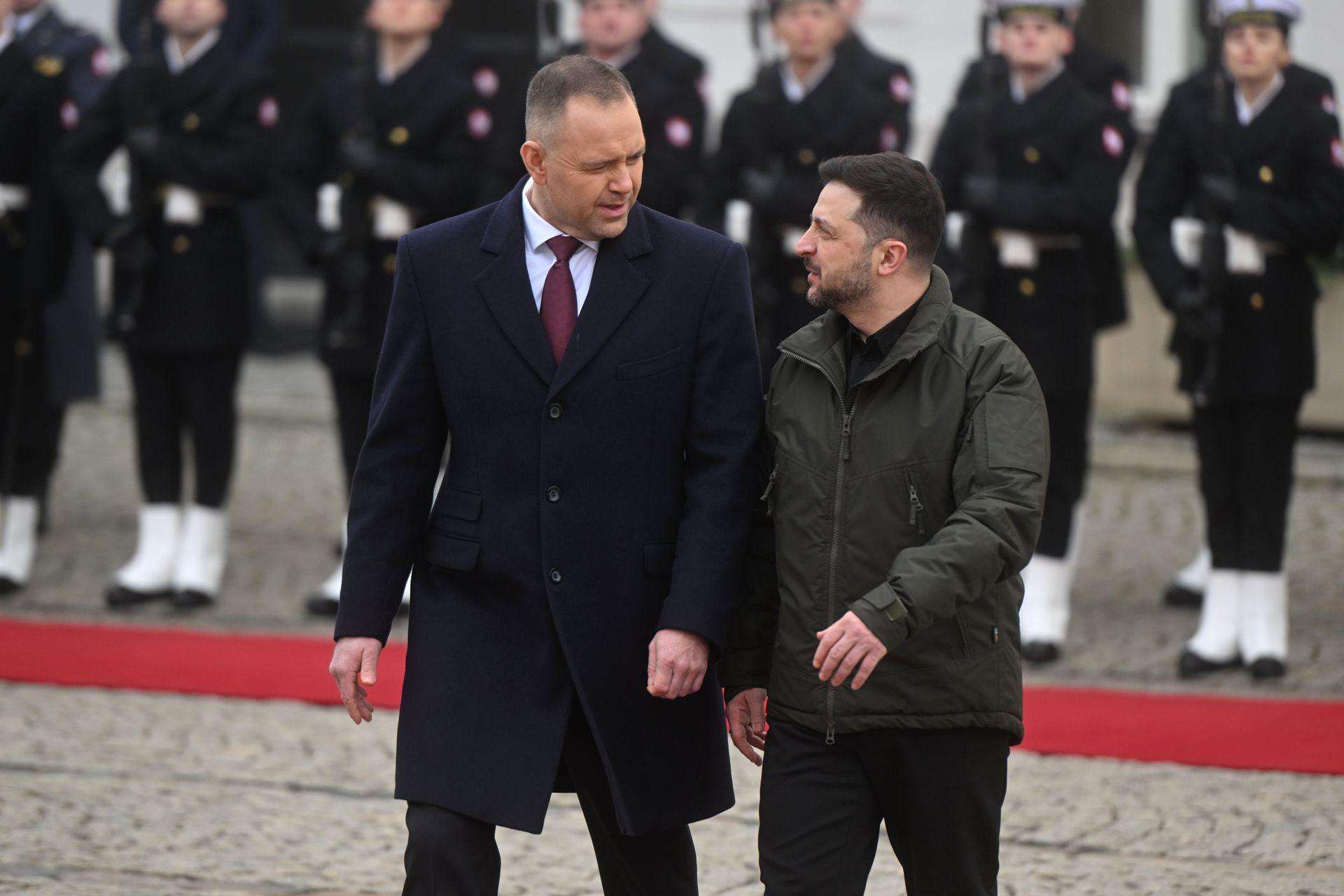 image for 'Without independent Ukraine, Russia will come for Poland,' Zelensky says as he meets Nawrocki