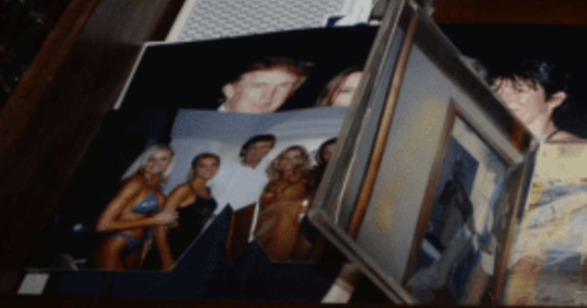 image for At least 16 Epstein files removed from DOJ site, including image of Trump