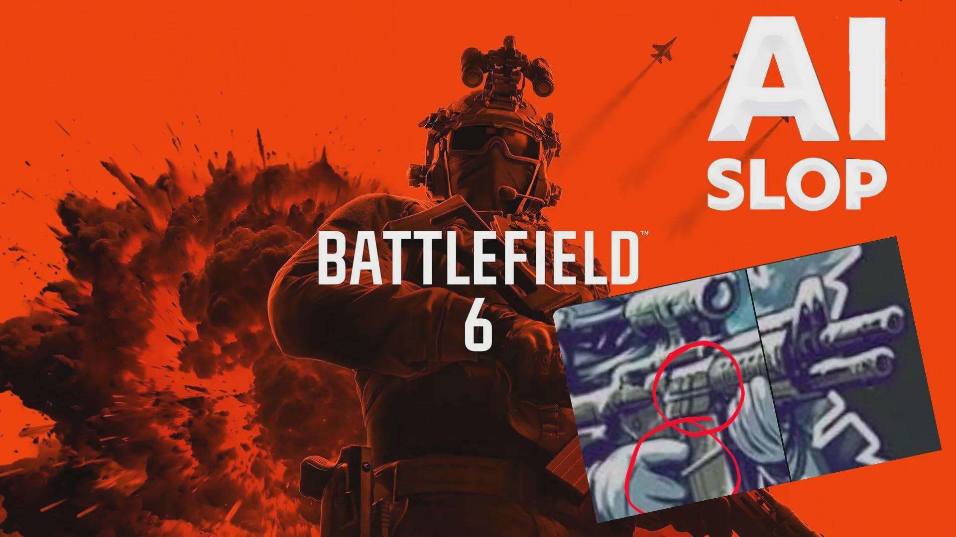 image for Battlefield 6 Becomes Latest Game Under Fire For Alleged AI Use